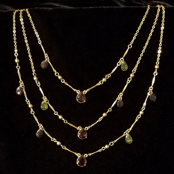 Avon Jewelry - Vintage Avon Triple Strand Necklace